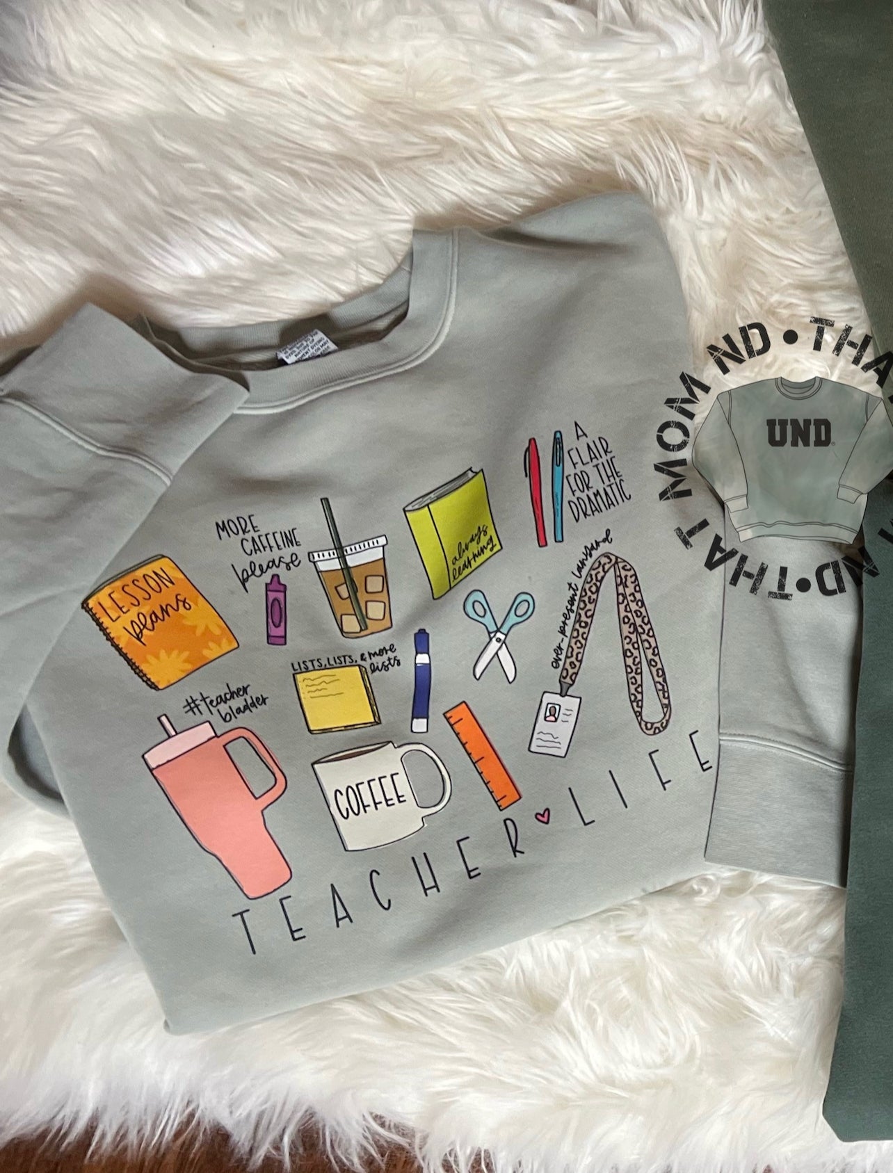 Teacher life crewneck