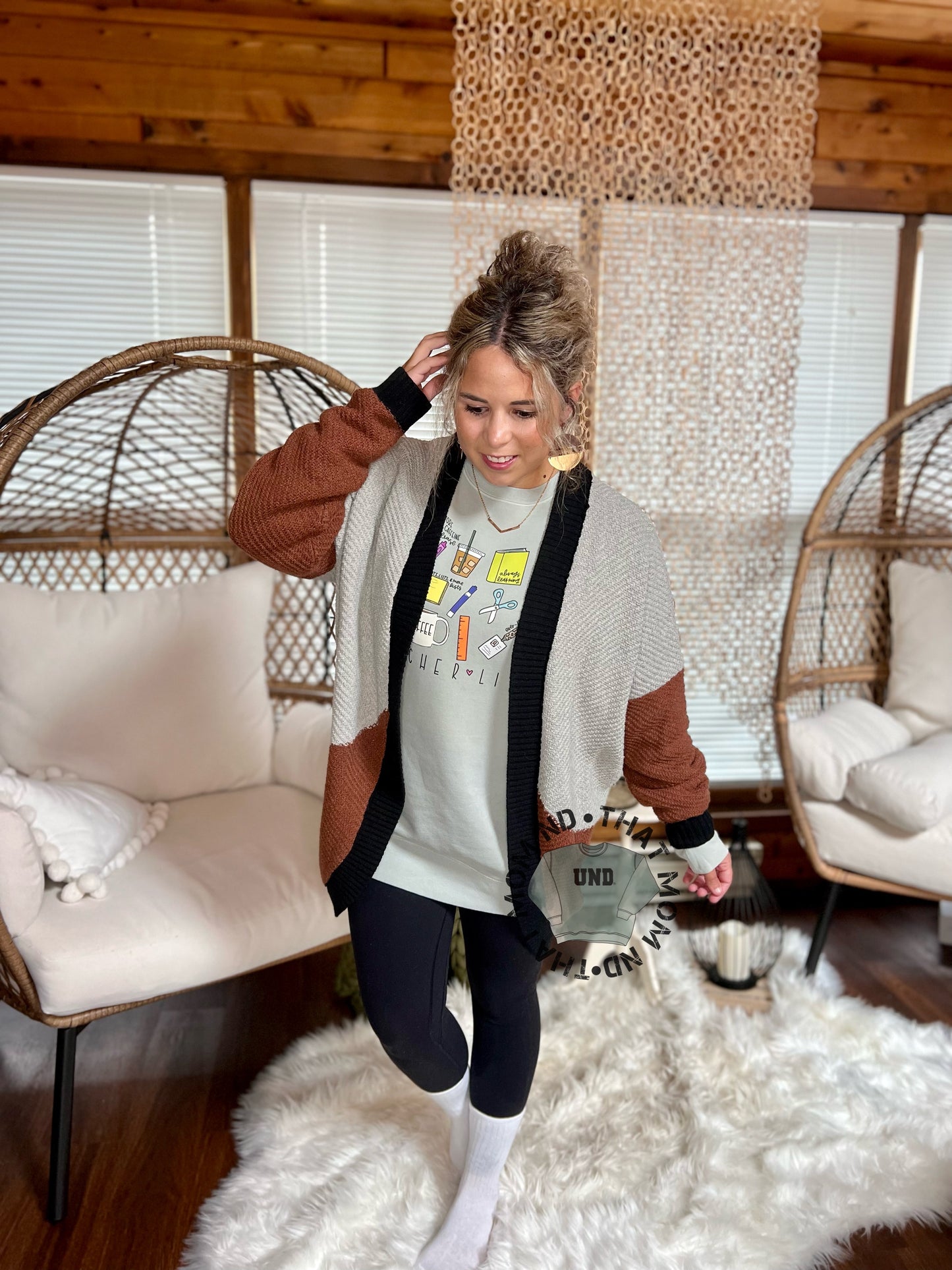 Teacher life crewneck