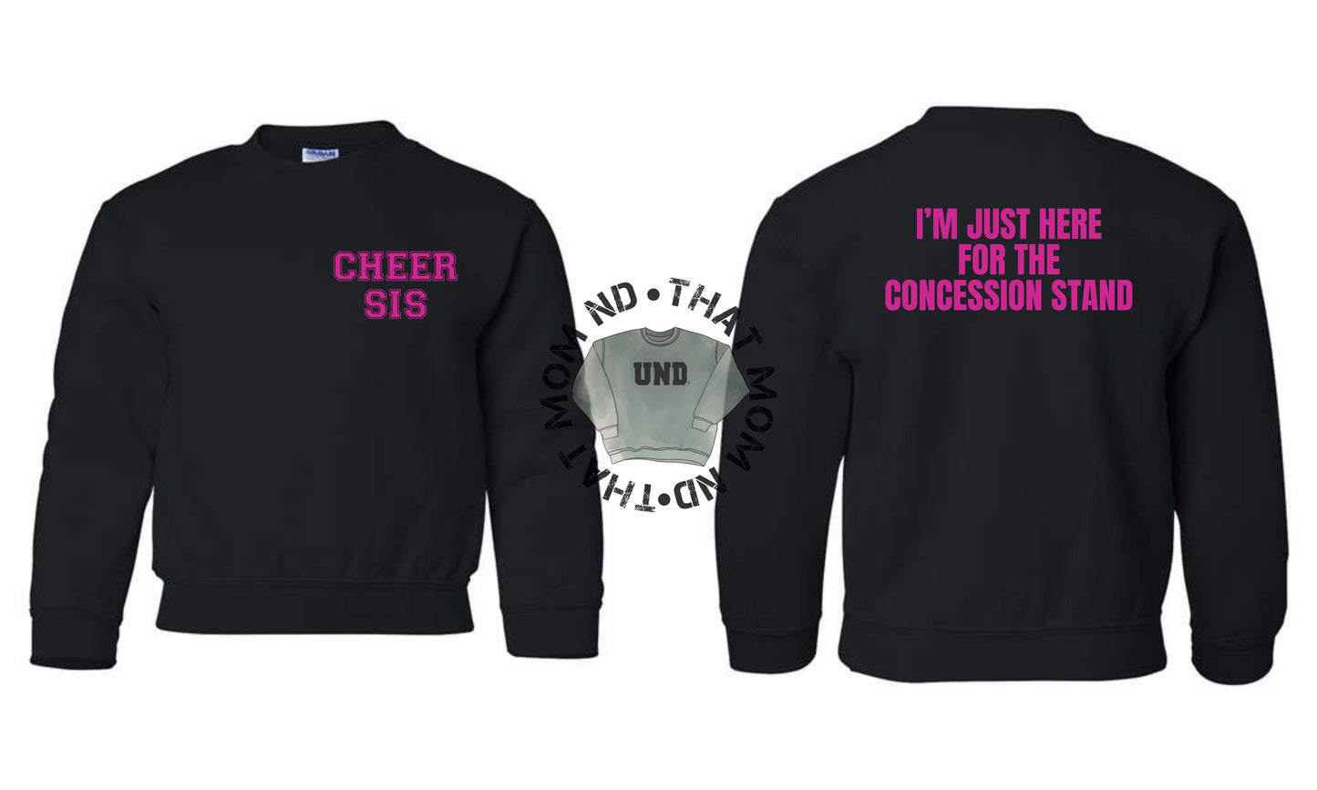 Cheer Bro/Sis crewnecks