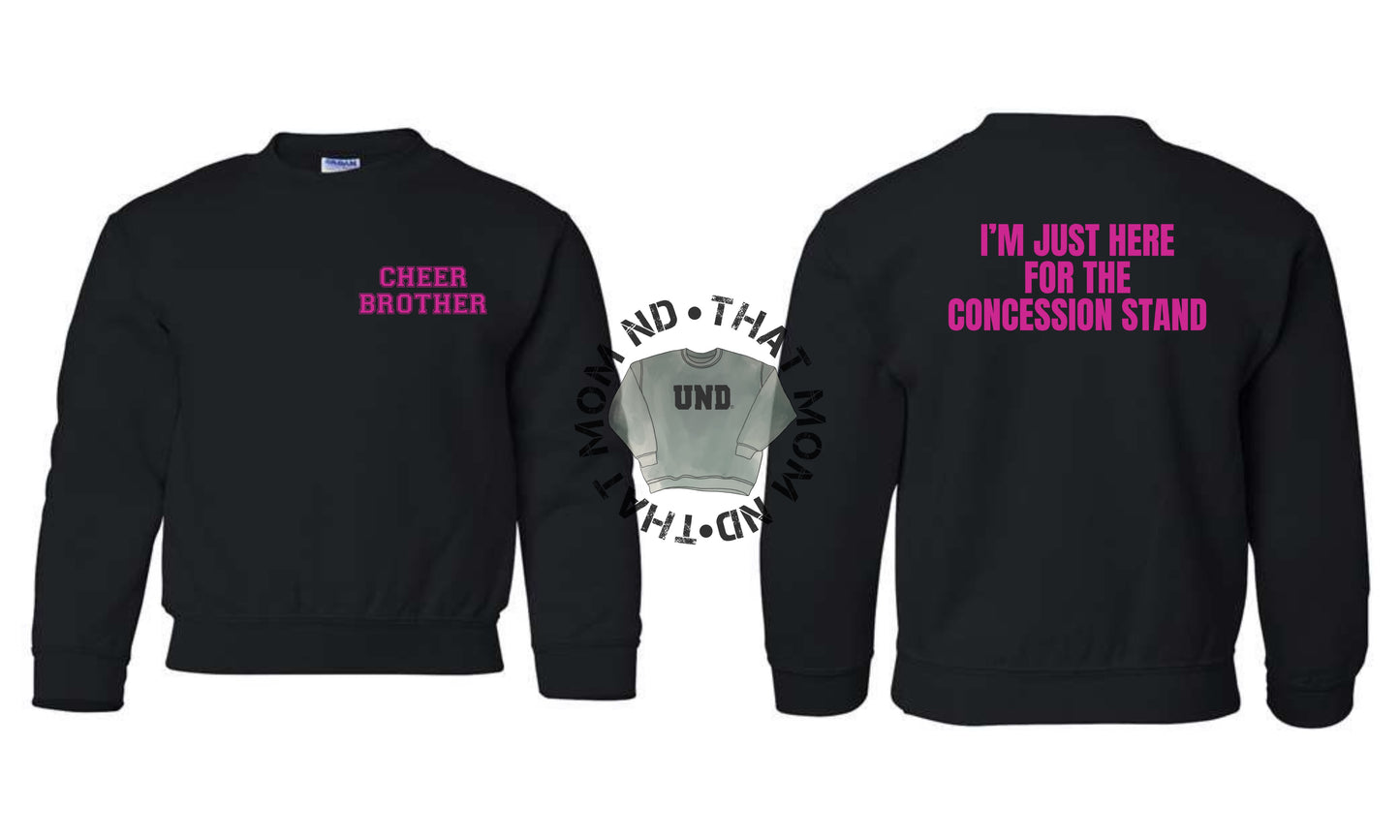 Cheer Bro/Sis crewnecks